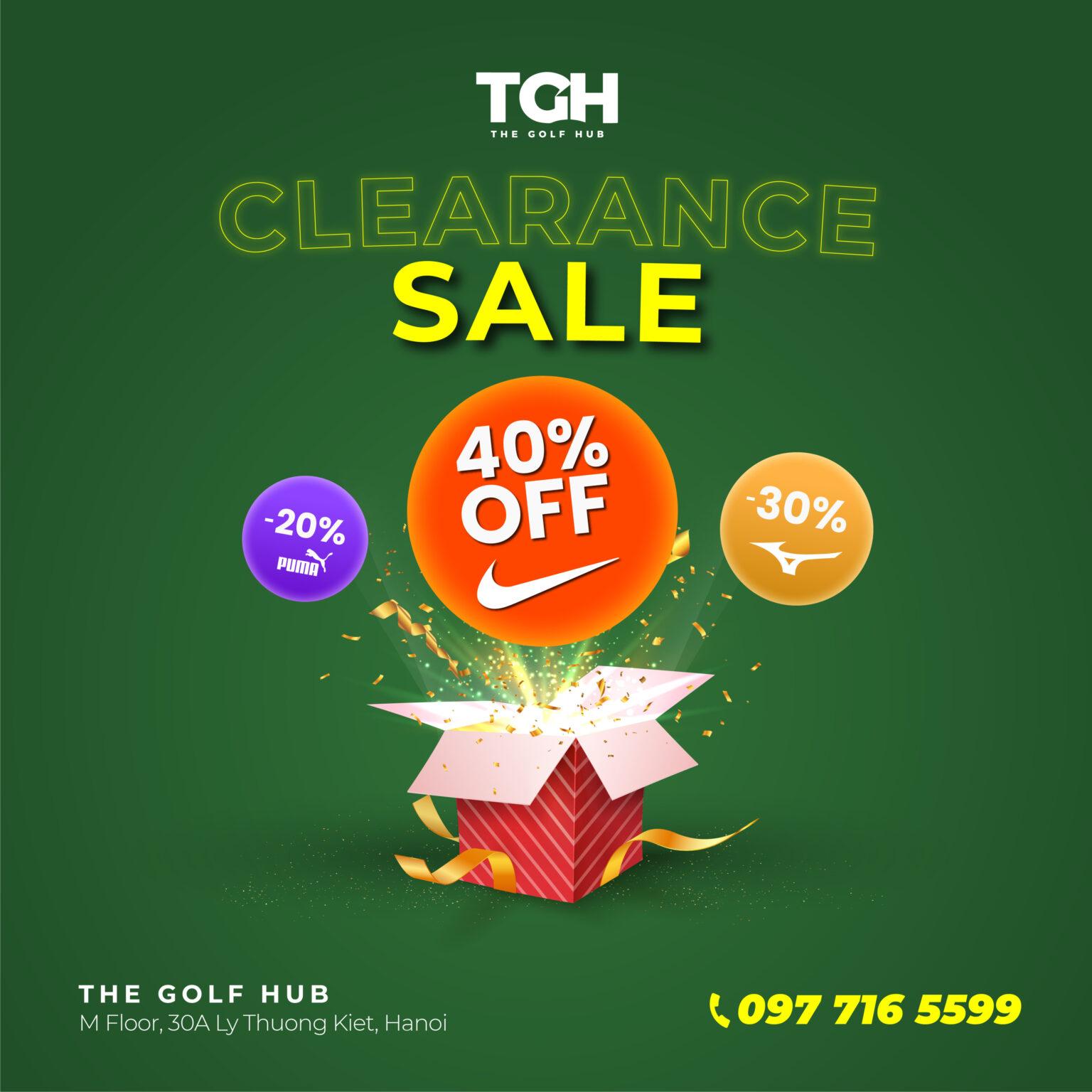 Siêu sale các sản phẩm golf chính hãng tại The Golf Hub