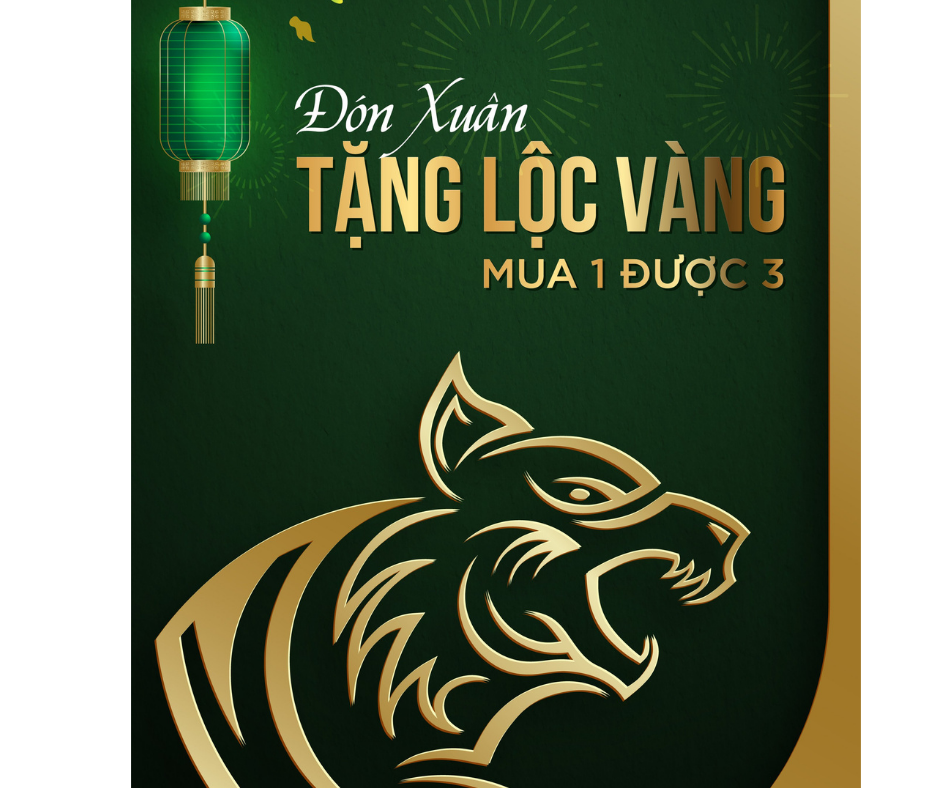 ĐÓN XUÂN TẶNG LỘC VÀNG – MUA 1 ĐƯỢC 3