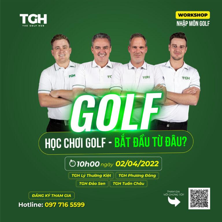 THÁNG 4 WORKSHOP dành riêng cho NGƯỜI MỚI chơi